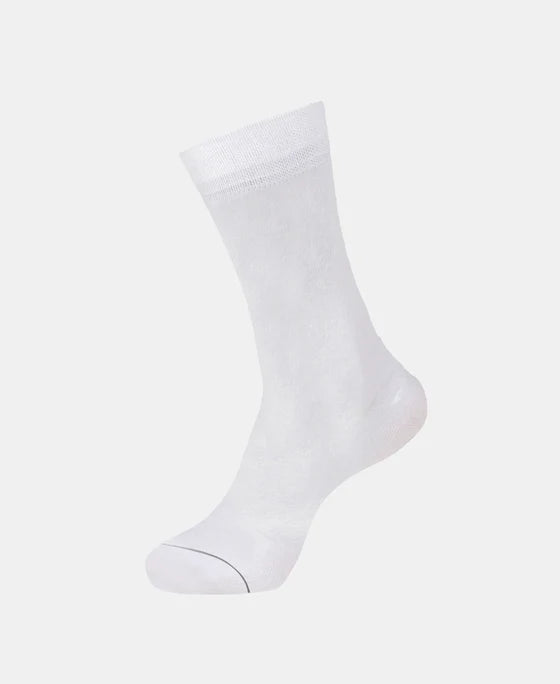 Jockey Crew Length Socks 7390 – Soft Cotton Stretch Daily Wear Socks for Men