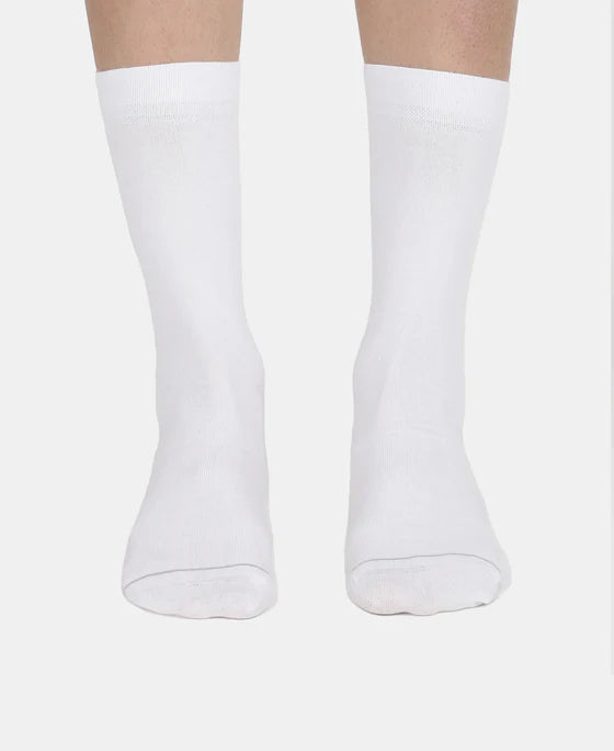 Jockey Crew Length Socks 7390 – Soft Cotton Stretch Daily Wear Socks for Men