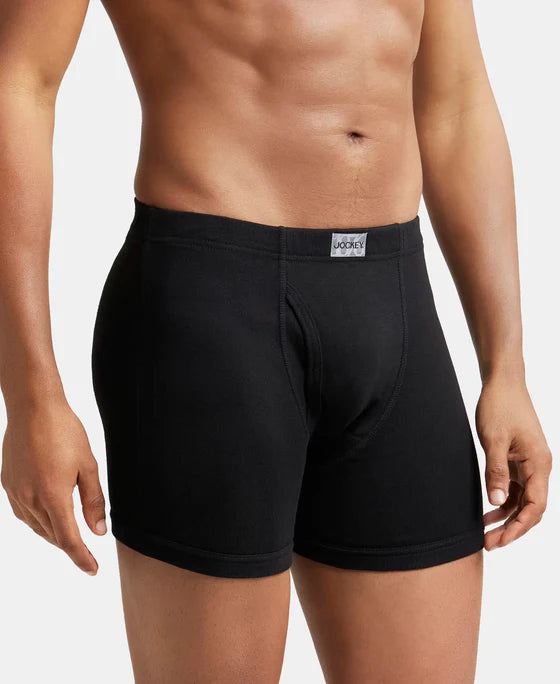 Jockey Men’s Boxer Brief 8008 | Pack of 2 | Premium Cotton Stretch Underwear