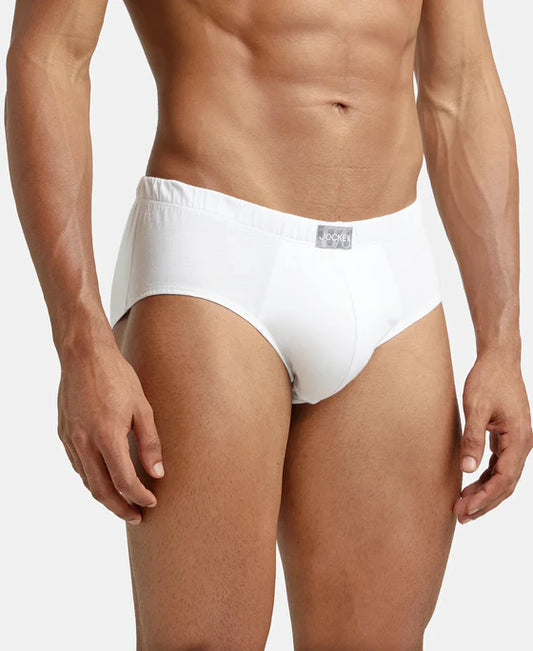 Jockey Men’s Boxer Brief 8035 | Cotton Stretch Mid-Rise Underwear