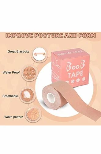 Boob Tape for Women – Strong, Invisible & Skin-Friendly Breast Lift Tape