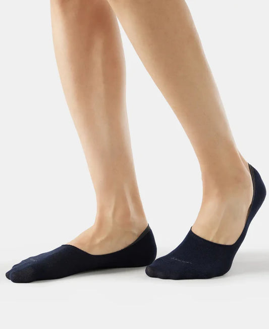 Jockey No Show Socks 7099 – Soft Cotton Stretch Invisible Socks for Men & Women