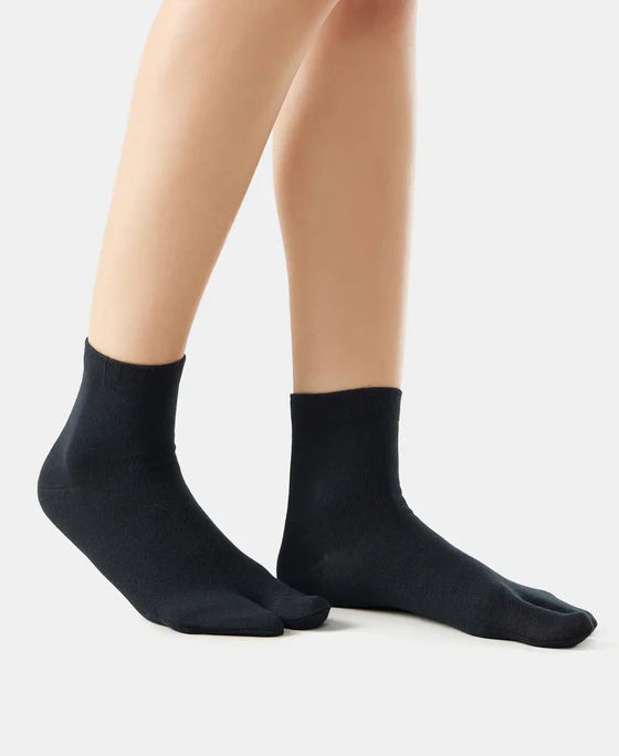 Jockey Men’s Ankle & Toe Socks 7487 | Pack of 2 | Soft Cotton Stretch Socks