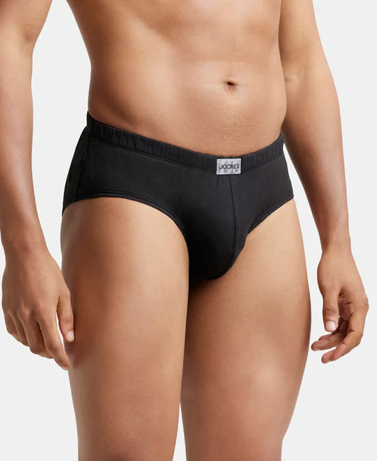 Jockey Men’s Boxer Brief 8035 | Cotton Stretch Mid-Rise Underwear