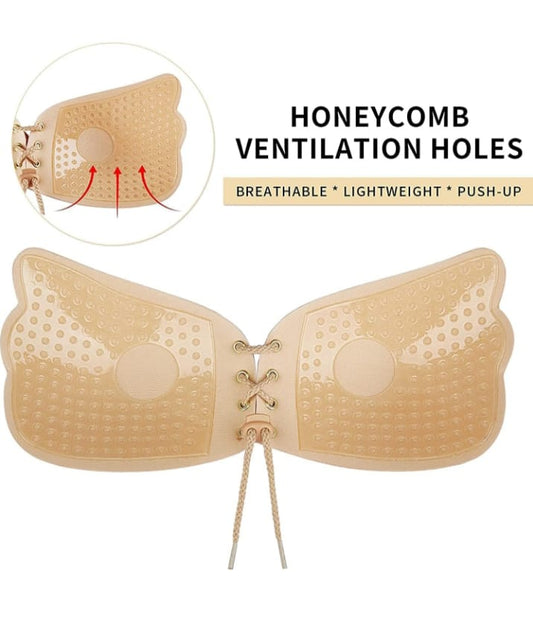 Invisible Push-Up Bra – Seamless Lift, No Straps, All Comfort